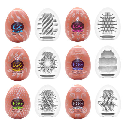 Tenga - Egg Gear Hard Gel Edition Discreet Masturbator