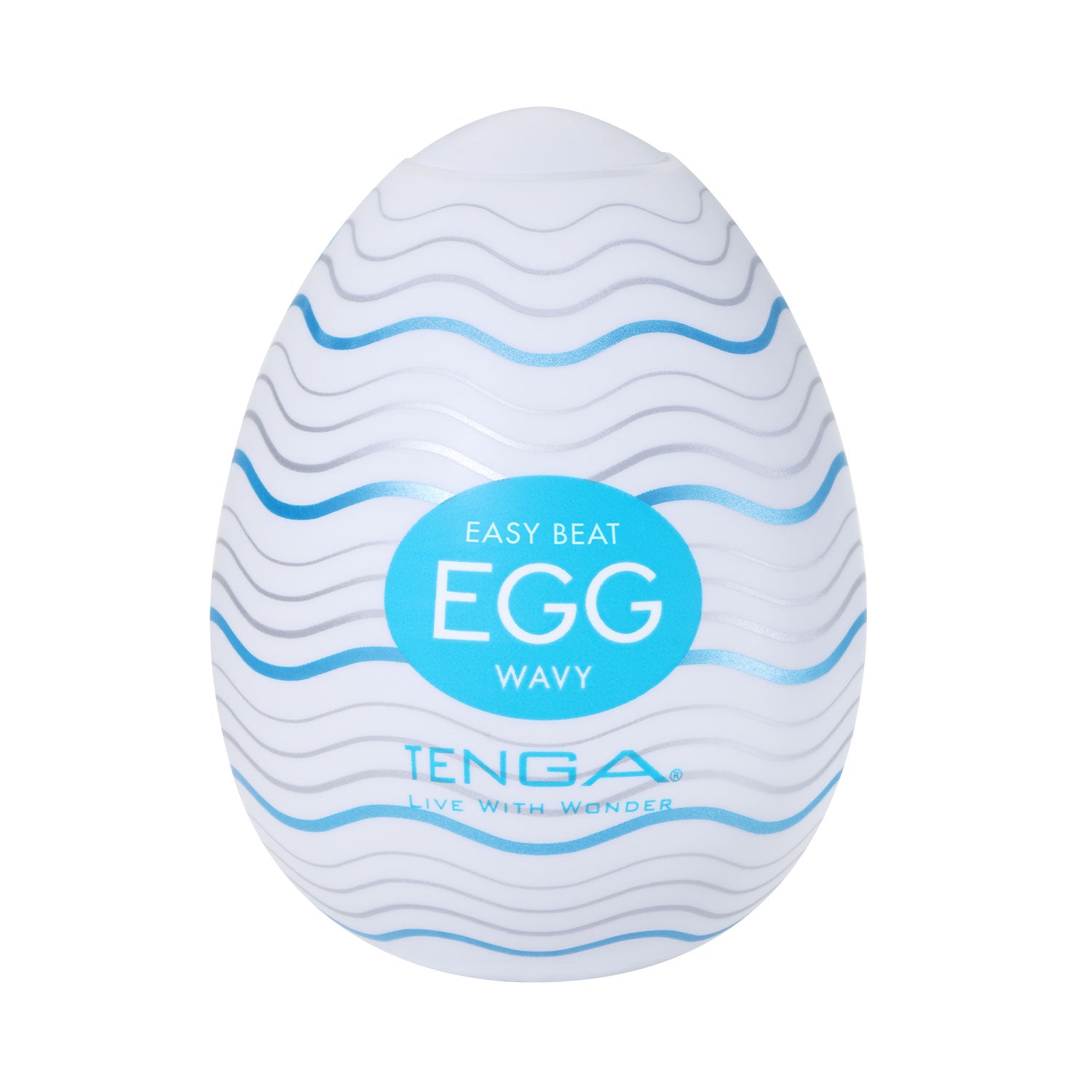 Tenga - Egg Wavy Standard Renewal Masturbator