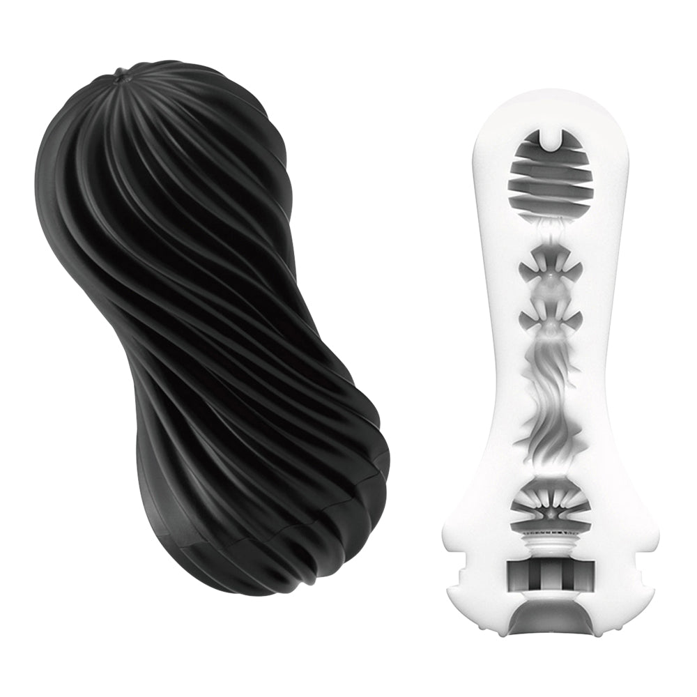 Tenga - Flex Rocky Black Male Masturbator