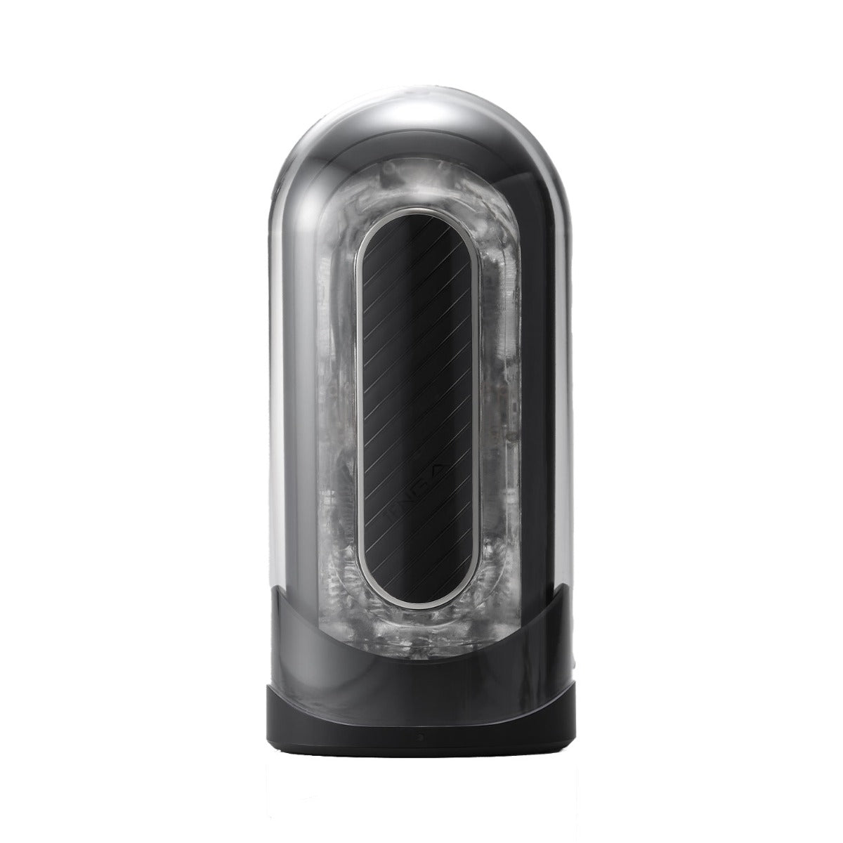 Tenga - Flip Zero Gravity Electronic  Vibration Rechargeable Male Masturbator Black