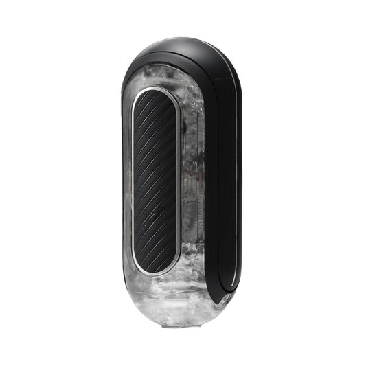 Tenga - Flip Zero Gravity Electronic  Vibration Rechargeable Male Masturbator Black