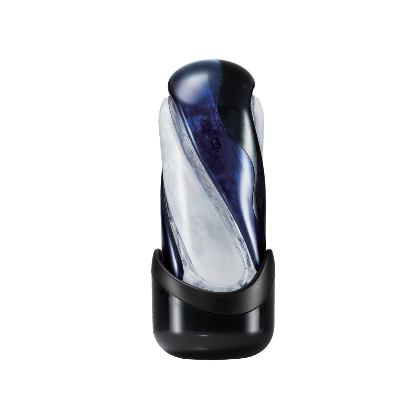 Tenga Flip 360 device in blue on a white background