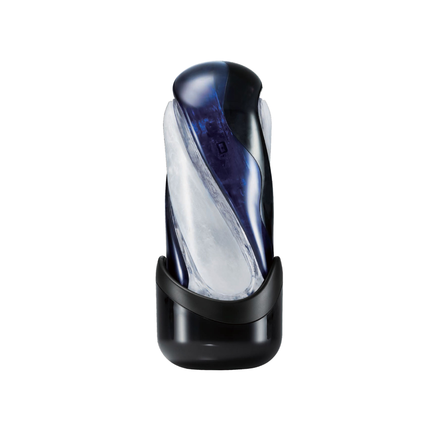 Tenga Flip 360 device in blue on a white background
