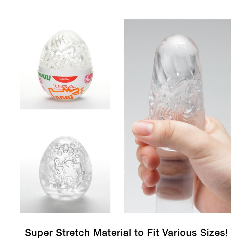 Tenga - KEITH HARING × TENGA Dance Series EGG Masturbator