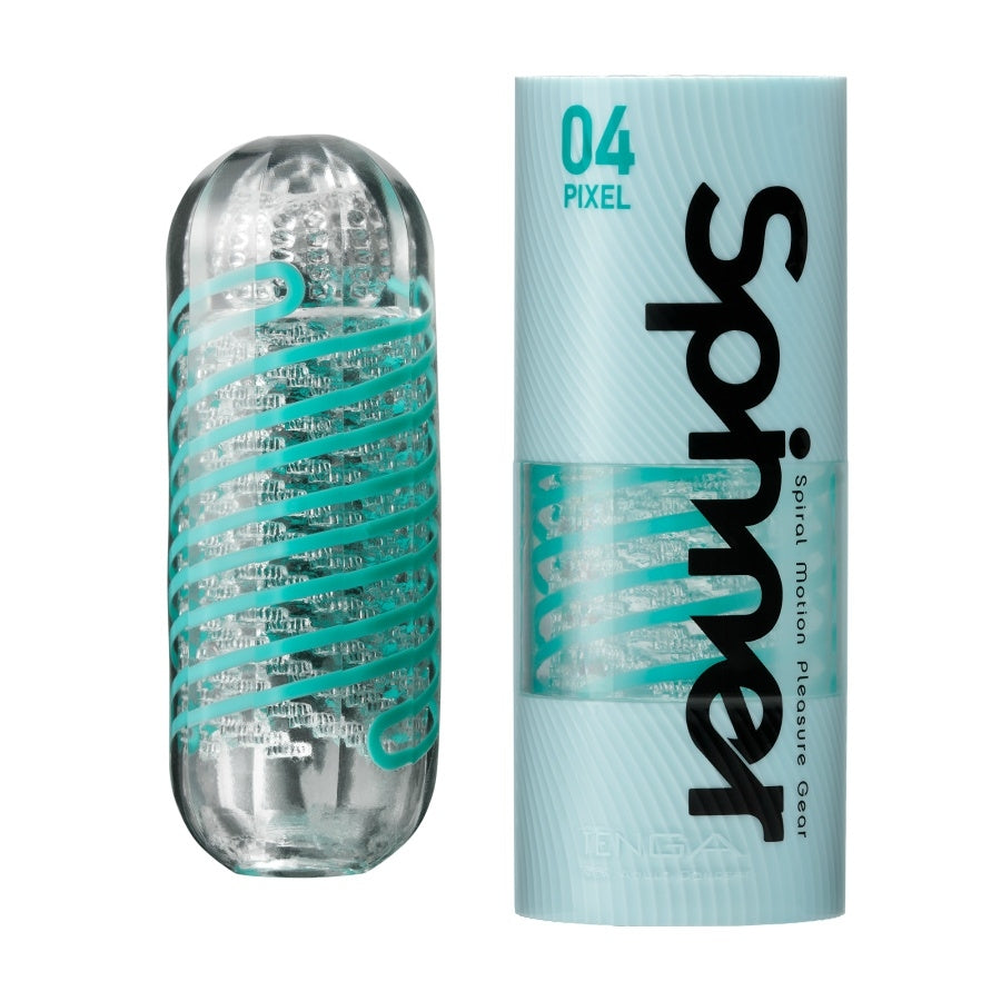 Tenga - Spinner 04 Pixel Spiral Edge Male Masturbator