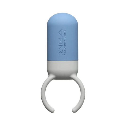 Tenga - SVR One Vibe Ring Couple Vibrator (Blue)