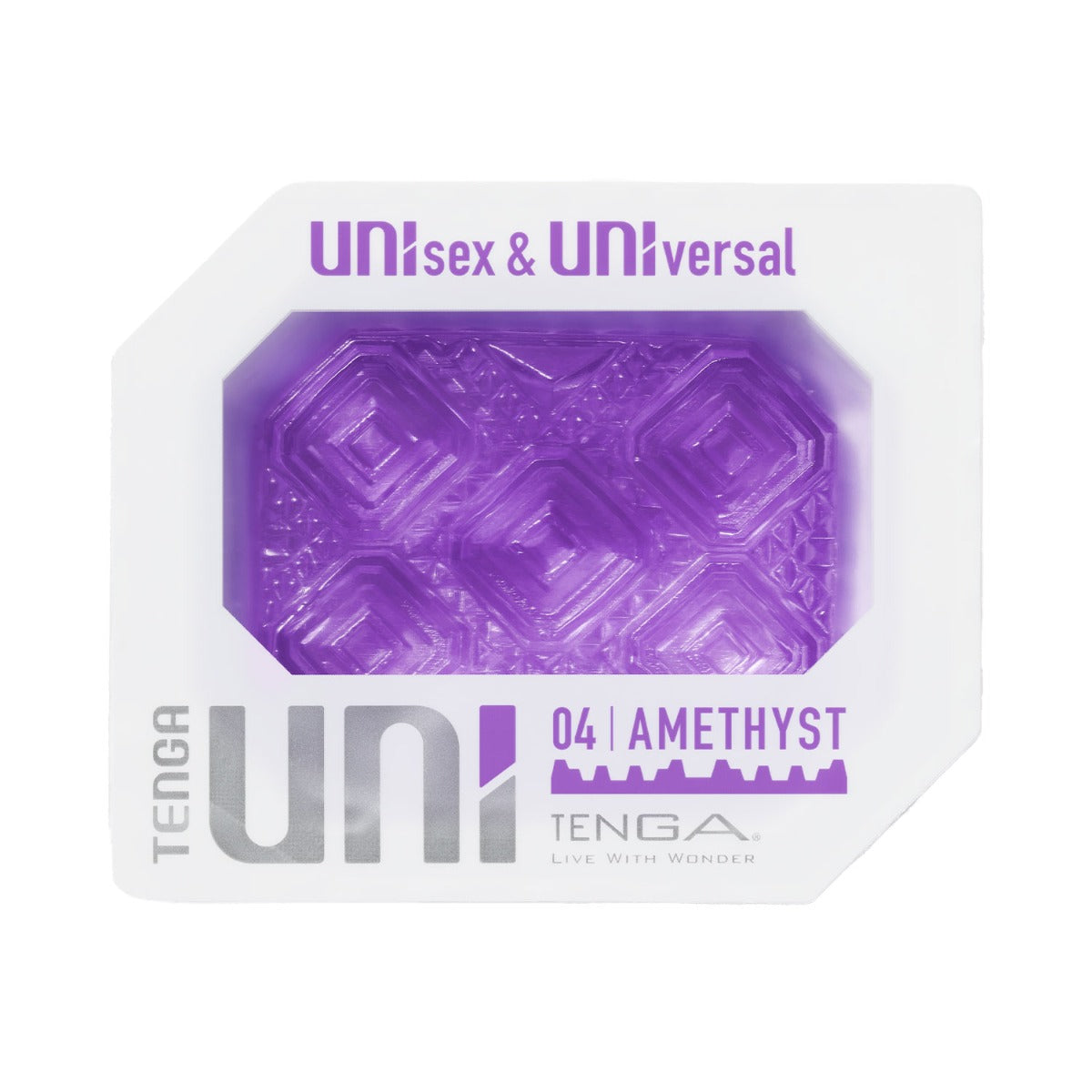 Tenga - Uni Unisex & Universal Masturbator for Men and Women Amethyst