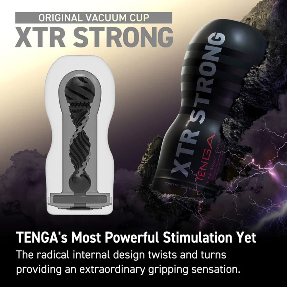 Tenga - Original Vacuum Cup Extra Strong Male Masturbator