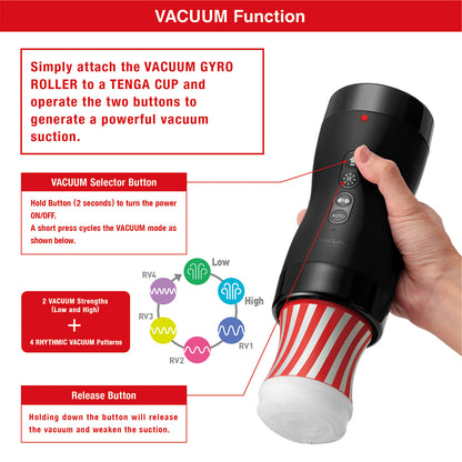 Tenga - Vacuum Gyro Roller Bundle