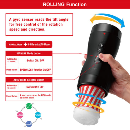 Tenga - Vacuum Gyro Roller Bundle