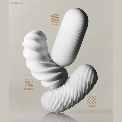Tenga - 3Dx Spiral Reusable Male Masturbator
