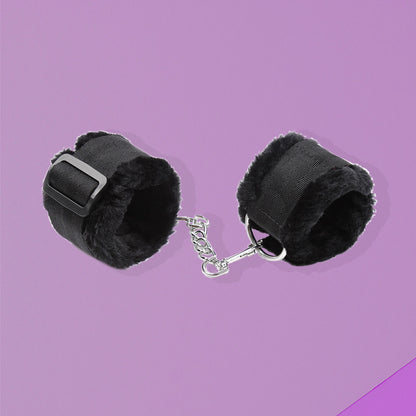 The Horny Company - Black Dragon Furry Wrist Restraints Black