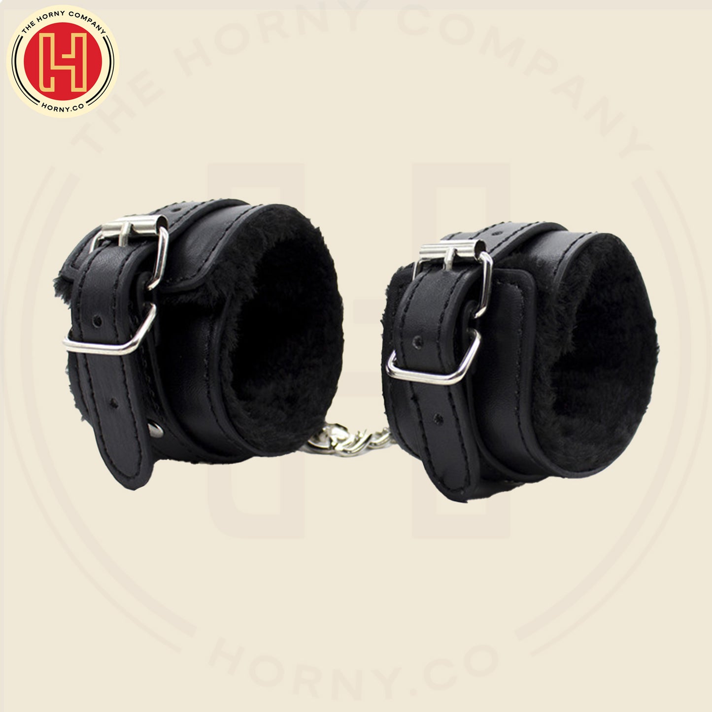 The Horny Company - Black Dragon Bondage Wrist Cuffs Black