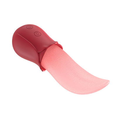 The Horny Company - Funky Fantasy Series Rechargeable Vibrating and Licking Tongue Clitoral & G-spot Vibrator