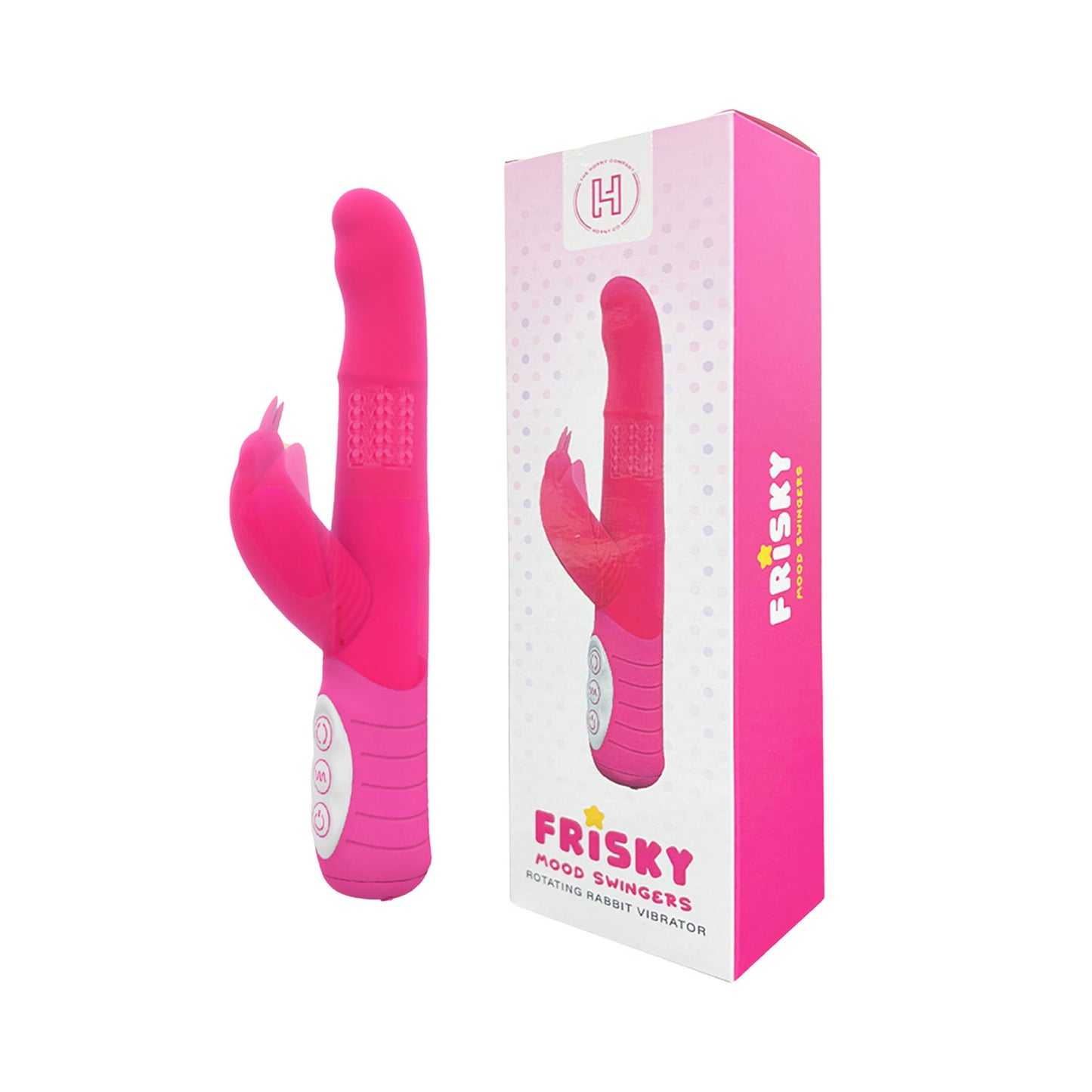 Mood Swingers - Frisky Rotating Rabbit Vibrator