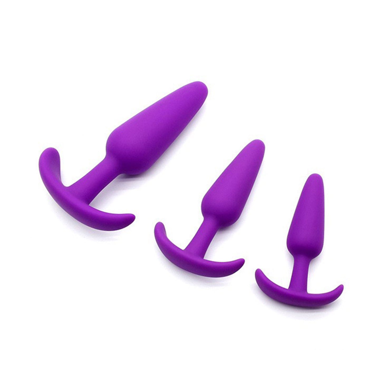 The Horny Company - The Analist Beginner Silicone Butt Plug Medium Purple