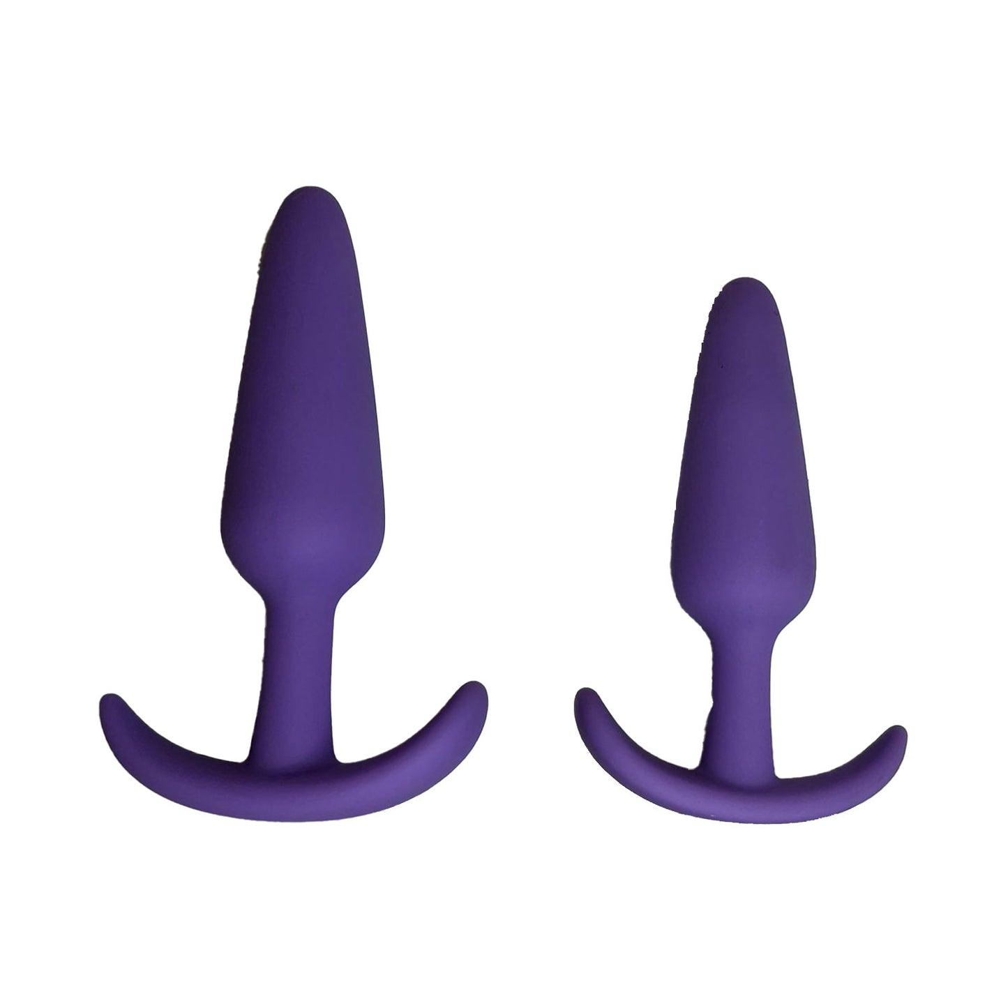 The Horny Company - The Analist Beginner Silicone Butt Plug Medium Purple