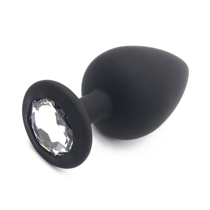 The Horny Company - The Analist Jewelist Love Silicone Butt Plug Training Set Black