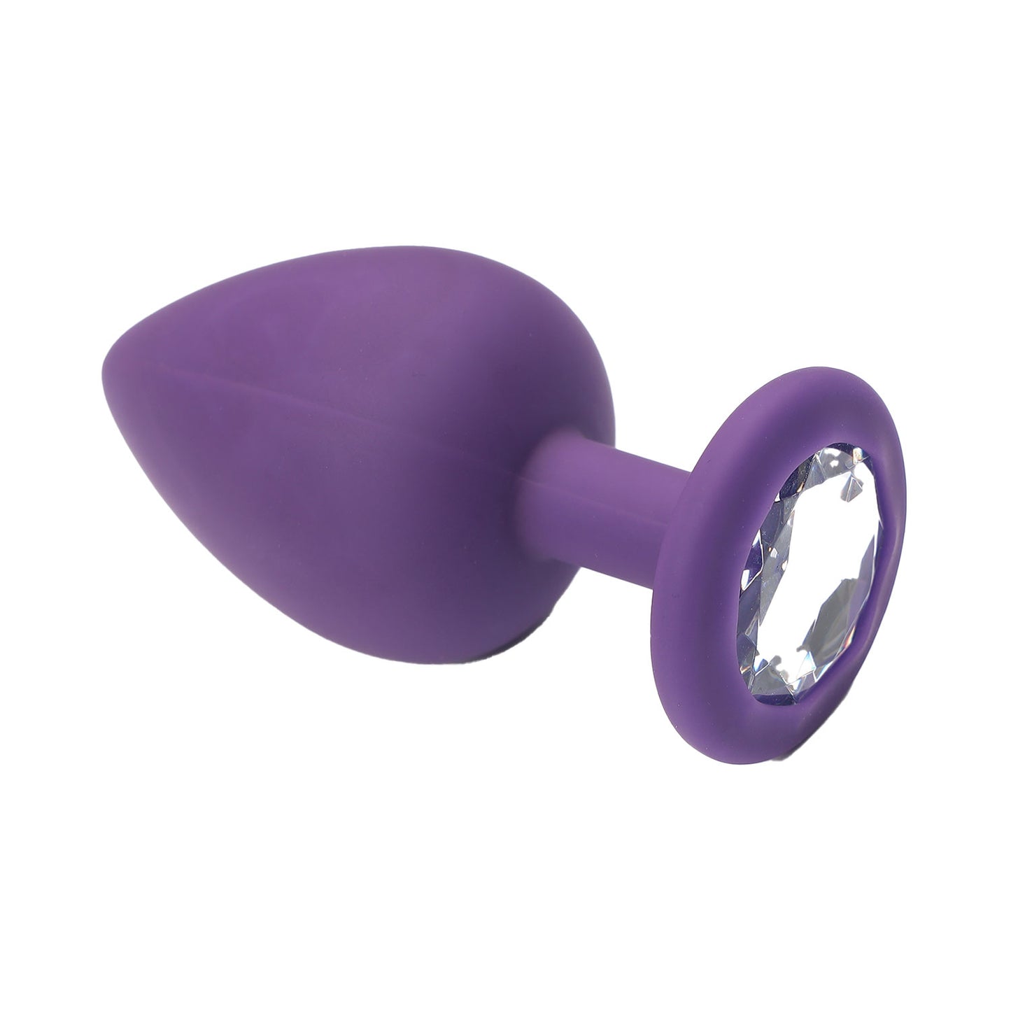 The Horny Company - The Analist Jewelist Love Silicone Butt Plug Training Set Black Purple