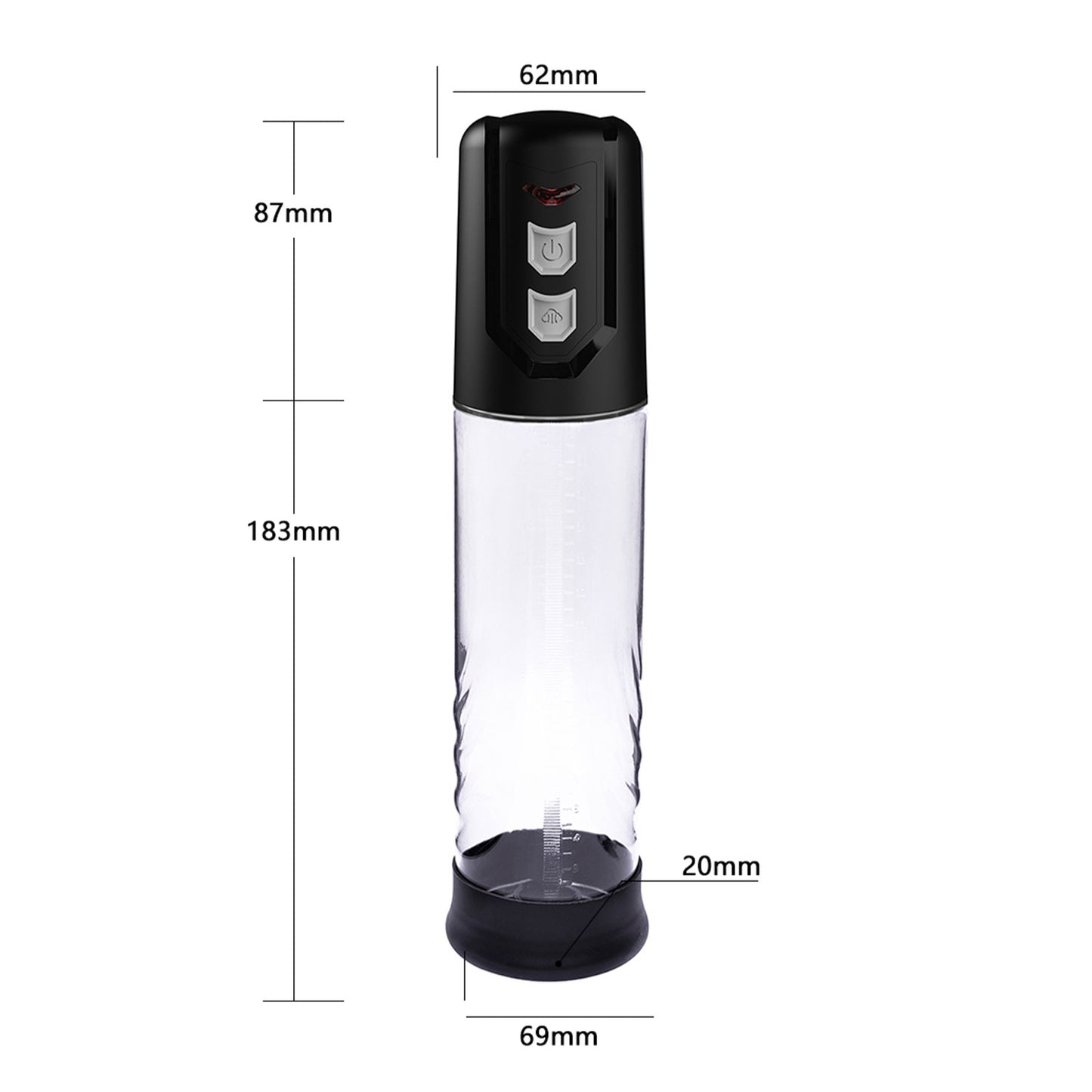 The Pump Specialist - Erectizone Automated Penis Pump Batteries Operated