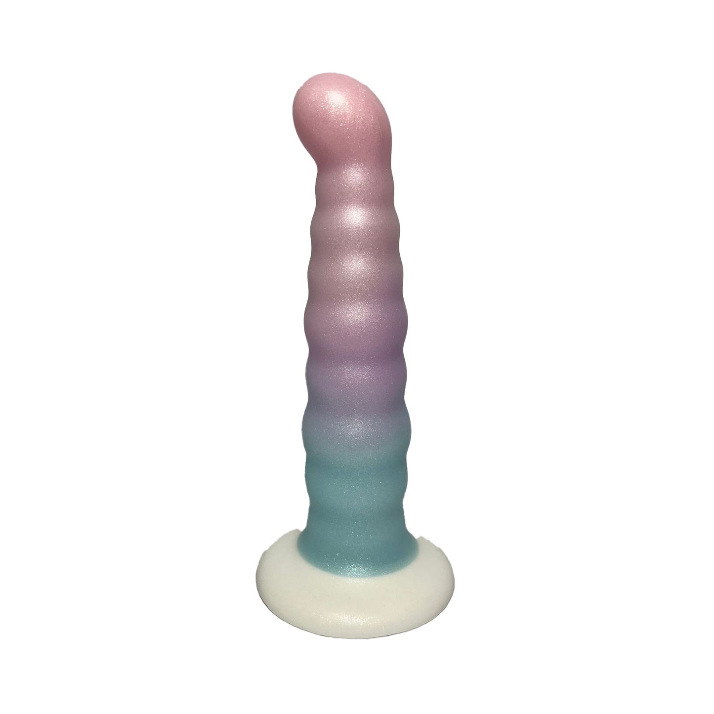 Unicorn Collections - 6.5 inches Fantasy Gradient Suction Cup Silicon Dildo