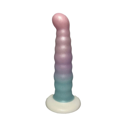 Unicorn Collections - 6.5 inches Fantasy Gradient Suction Cup Silicon Dildo