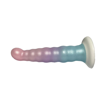 Unicorn Collections - 6.5 inches Fantasy Gradient Suction Cup Silicon Dildo