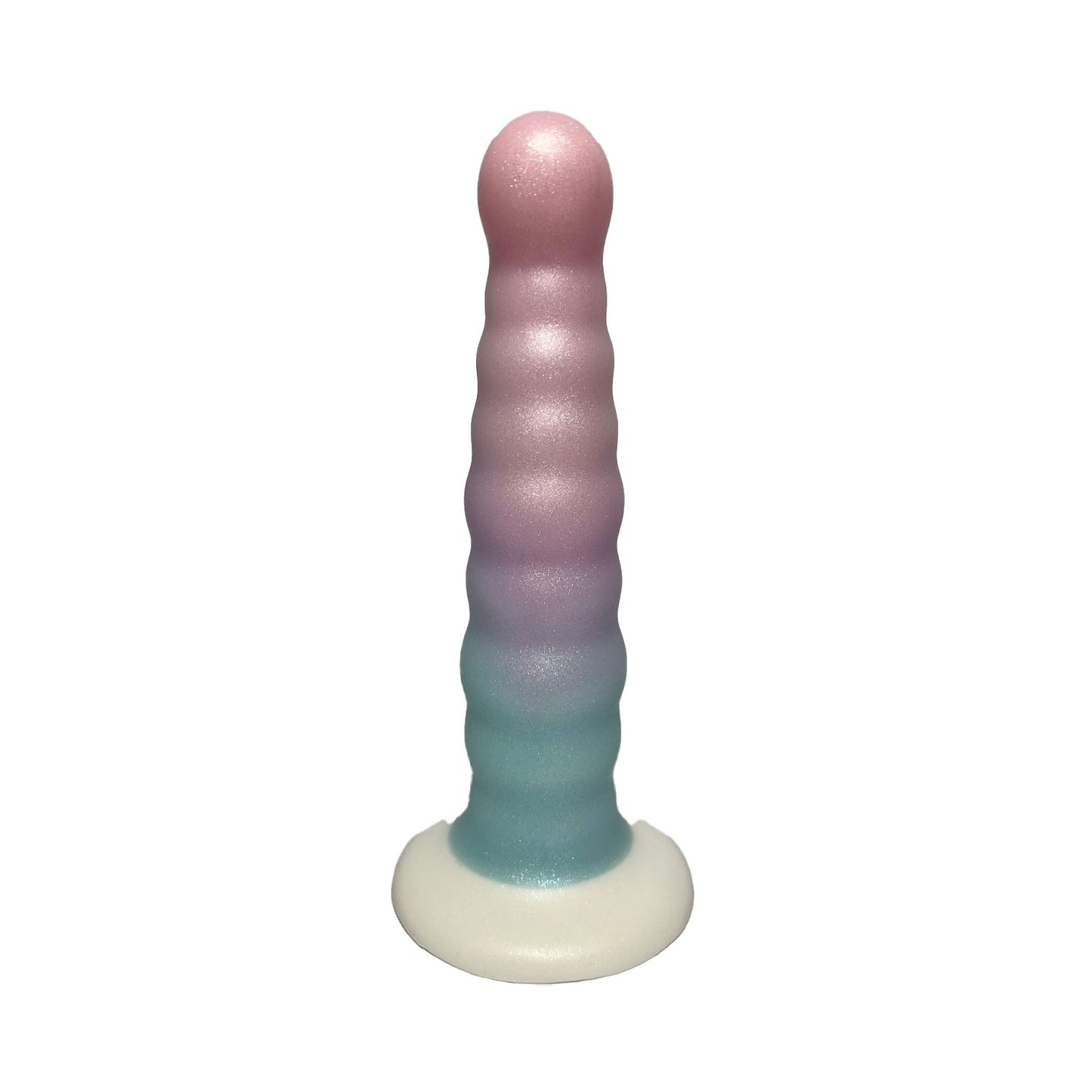 Unicorn Collections - 6.5 inches Fantasy Gradient Suction Cup Silicon Dildo