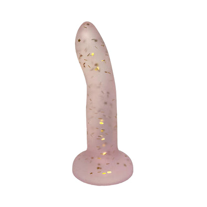 The Horny Company - Unicorn Collections Sparkling Star Glitter 4.5" Silicone Suction Cup Dildo