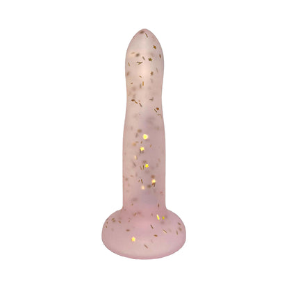 The Horny Company - Unicorn Collections Sparkling Star Glitter 4.5" Silicone Suction Cup Dildo