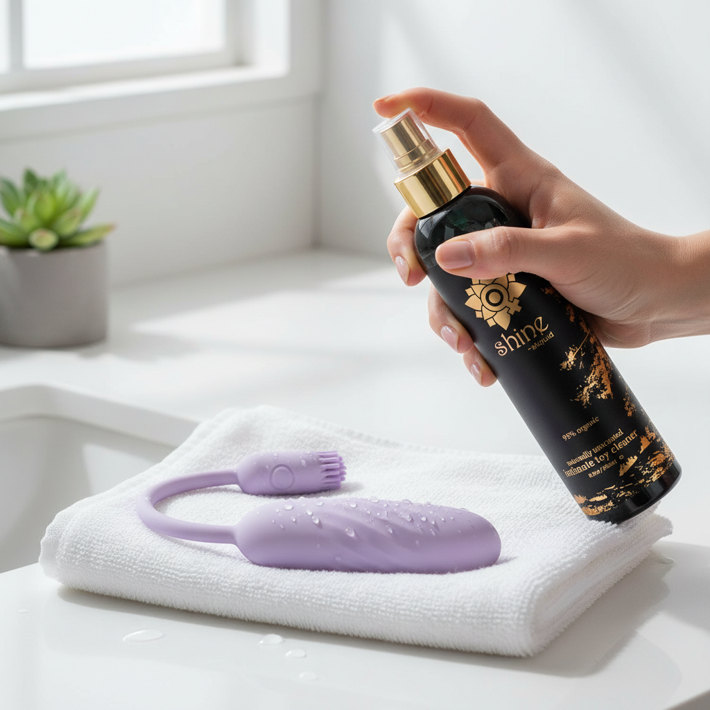 Toy care in action with Svakom Plume