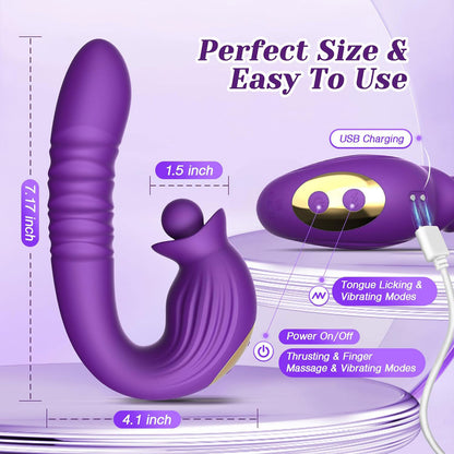 Tracy's Dog Ciro - Clitoral Licking Stimulator and G-Spot Vibrator