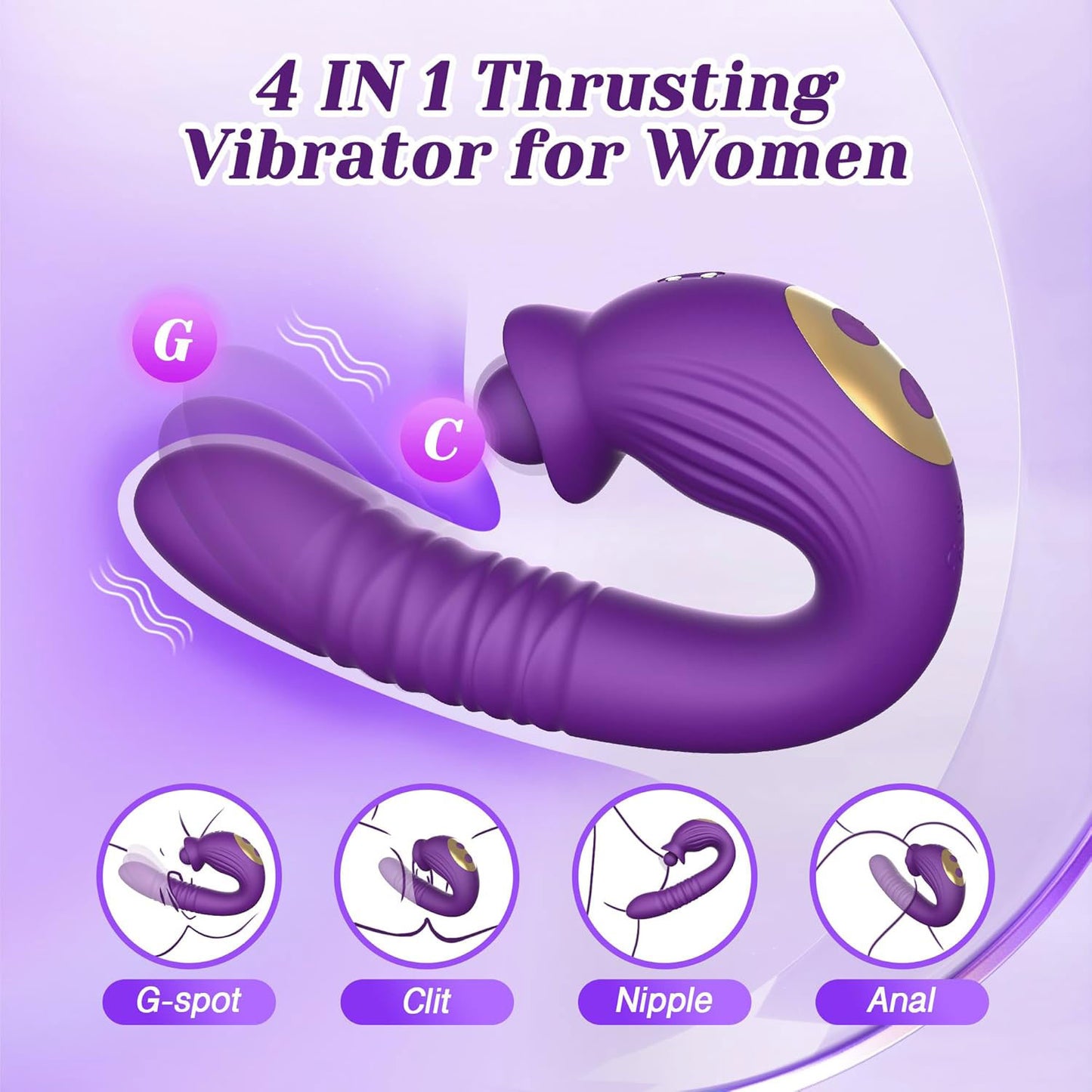 Tracy's Dog Ciro - Clitoral Licking Stimulator and G-Spot Vibrator