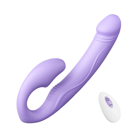 Tracy's Dog Cushify - Strap-on Tanpa Tali Bergetar dengan Jauh