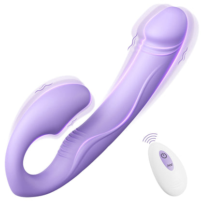 Tracy's Dog Cushify - Vibrating Strapless Strap-on with Remote