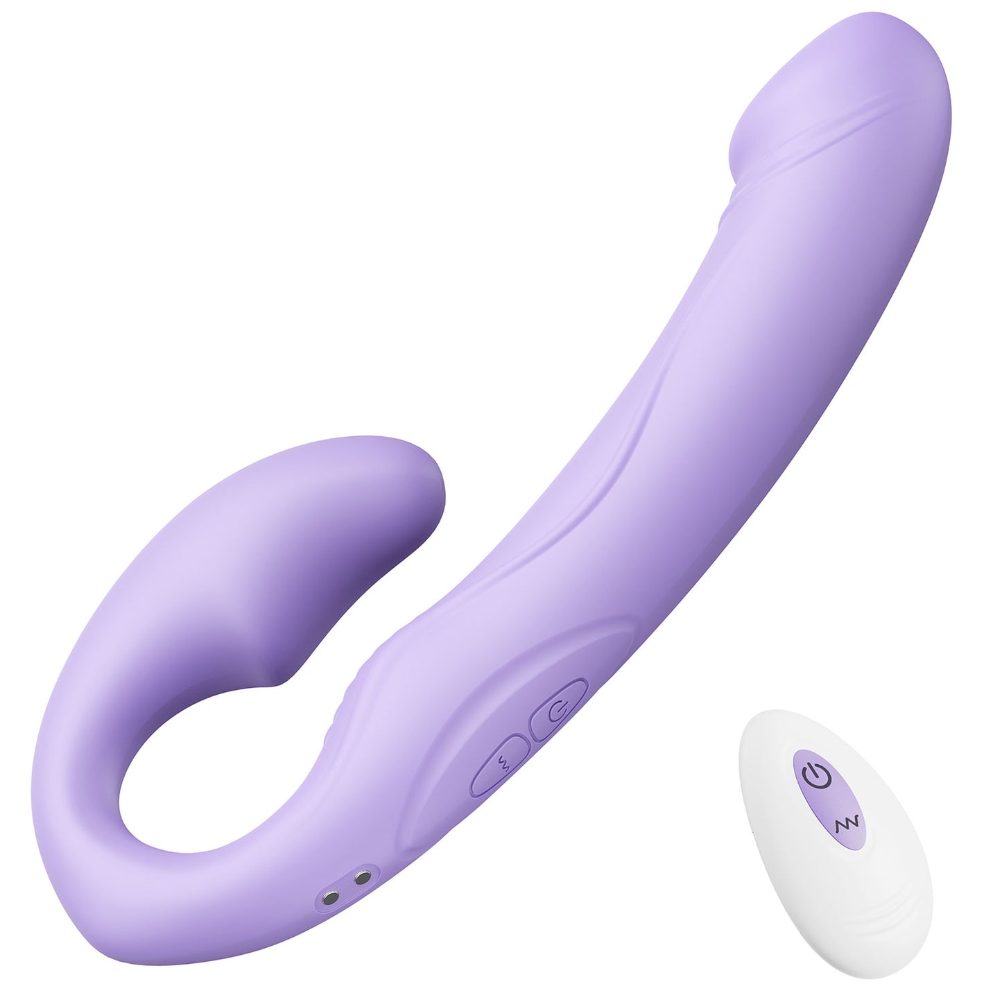 Tracy's Dog Cushify - Vibrating Strapless Strap-on with Remote