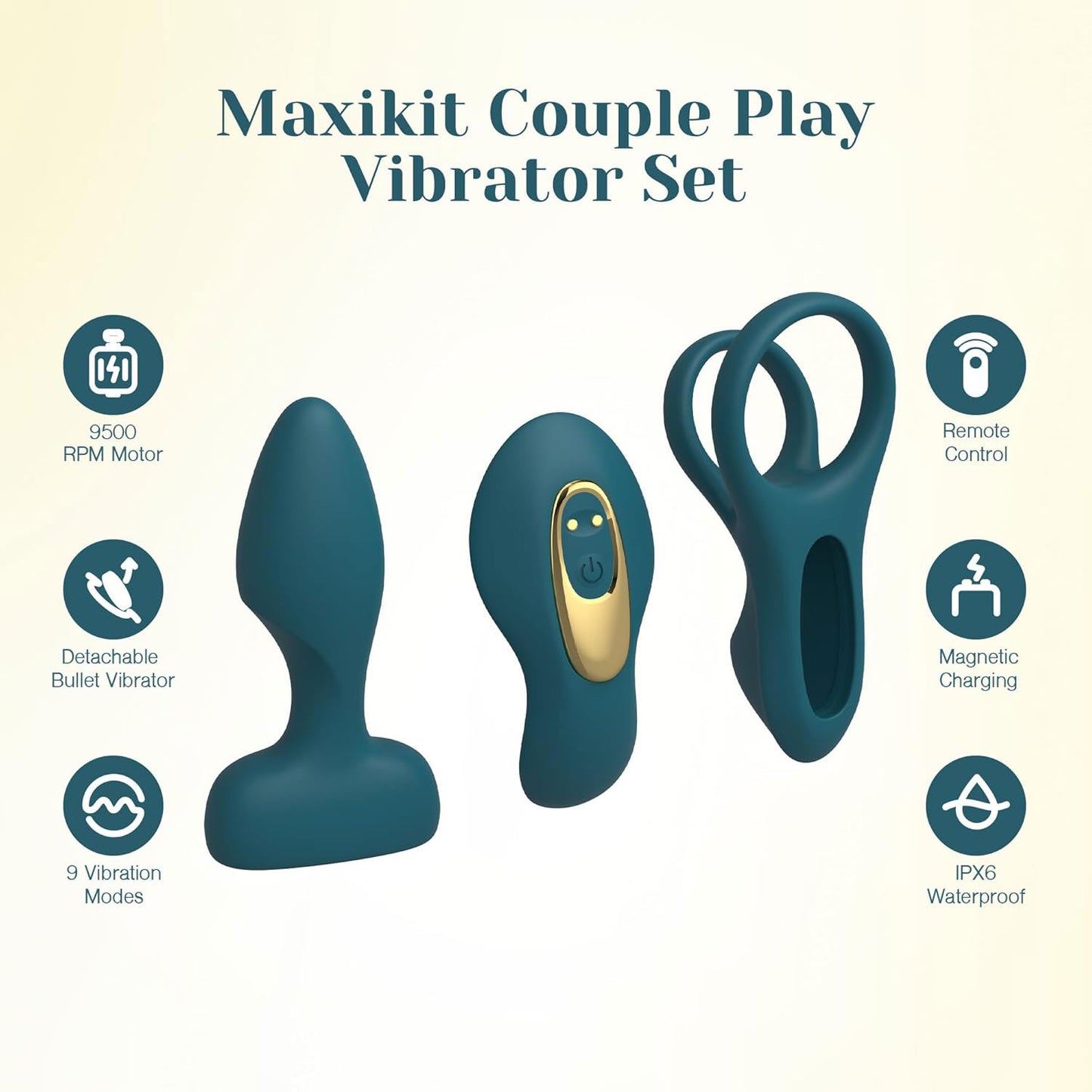 Tracy's Dog - Maxikit Couple Vibrator Kit