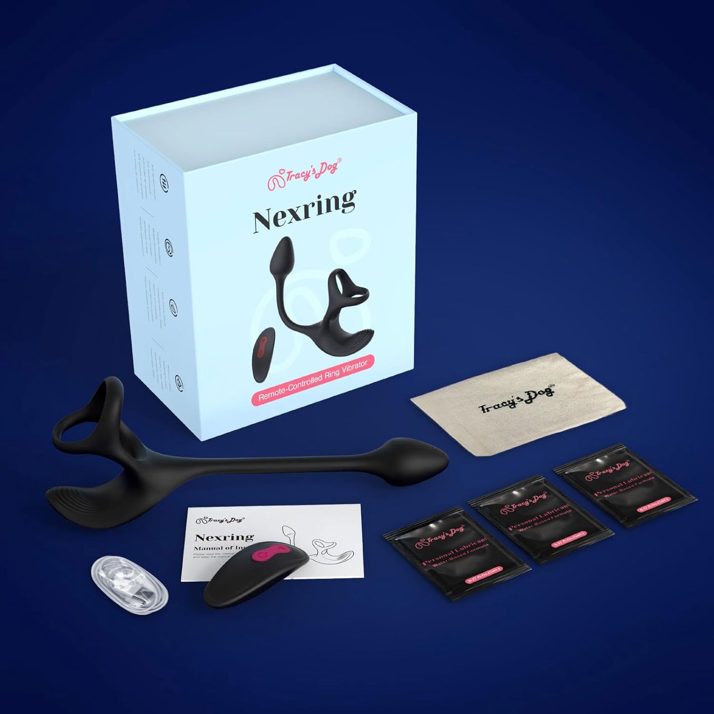 Tracy's Dog - NexRing Remote-Controlled Vibrating Cock Ring