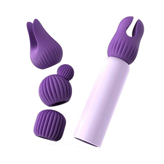 Tracy's Dog Nibble - Bullet Vibrator with Silicone Attachment Set
