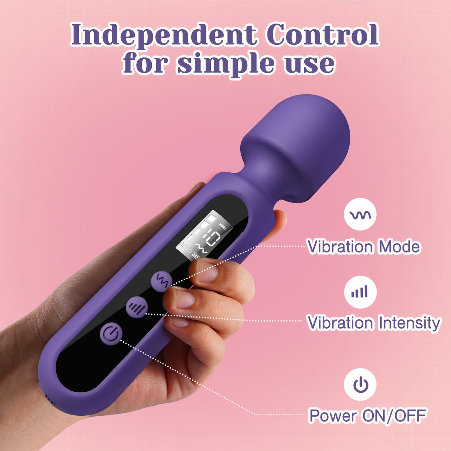 Tracy's Dog Passion Kit - Vibrating Wand Massager Set