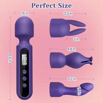 Tracy's Dog Passion Kit - Vibrating Wand Massager Set