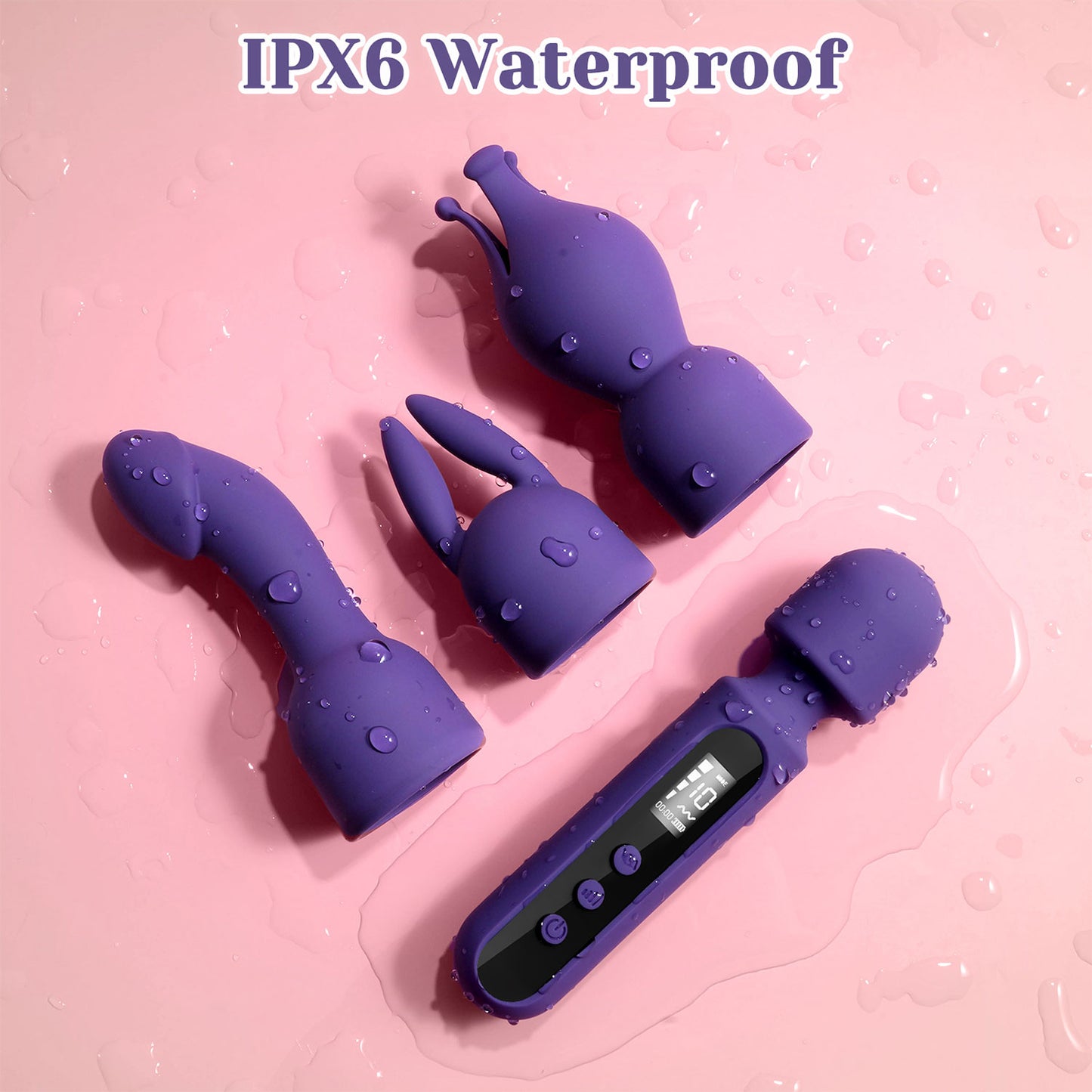 Tracy's Dog Passion Kit - Vibrating Wand Massager Set