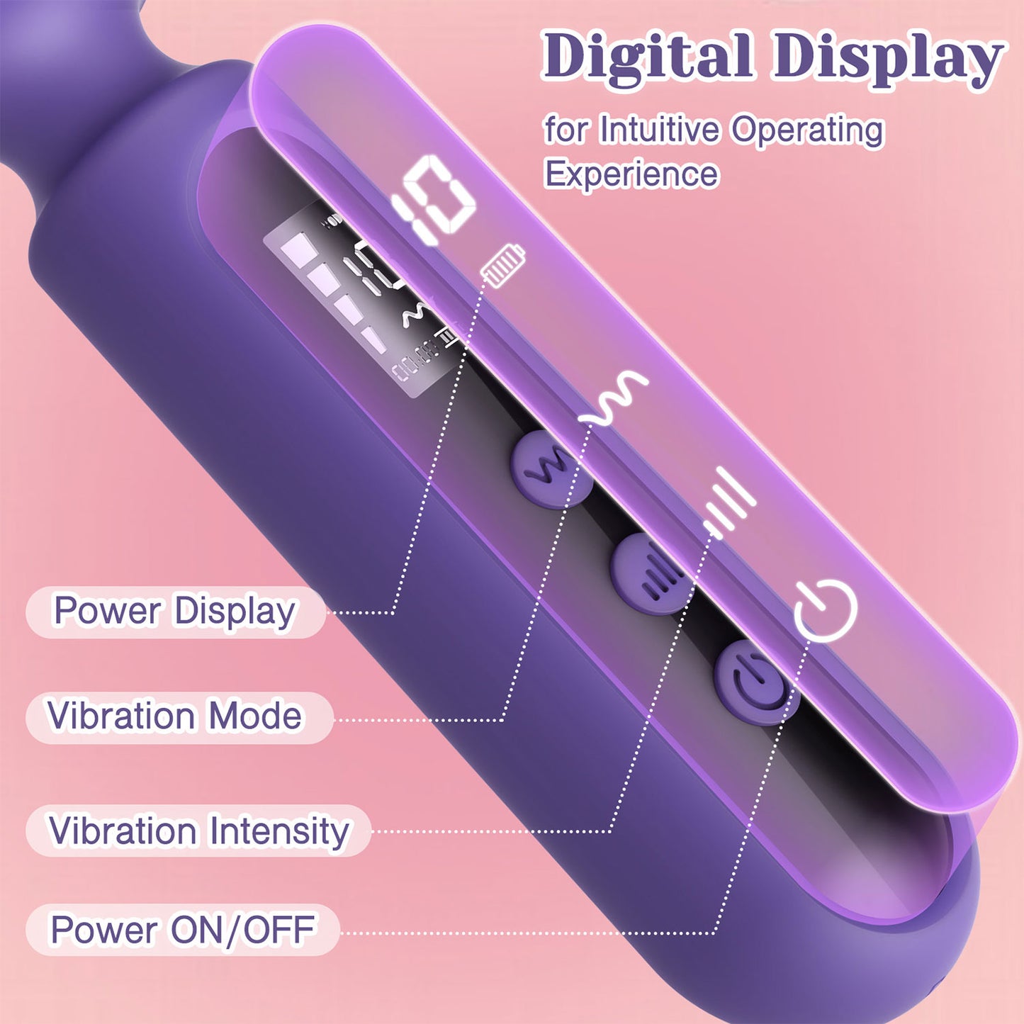 Tracy's Dog Passion Kit - Vibrating Wand Massager Set