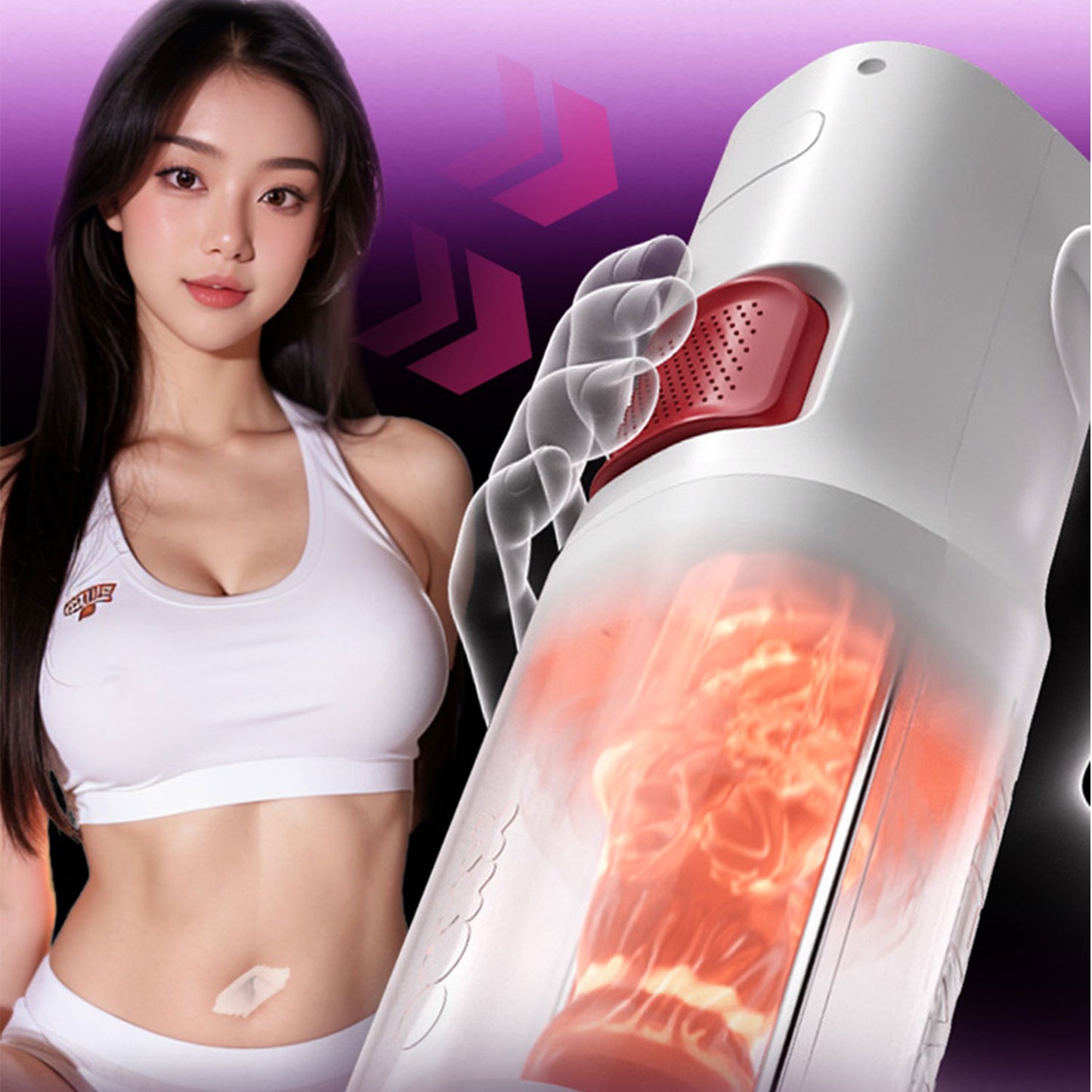 TryFun - Black Hole SE Automatic Male Masturbator Black