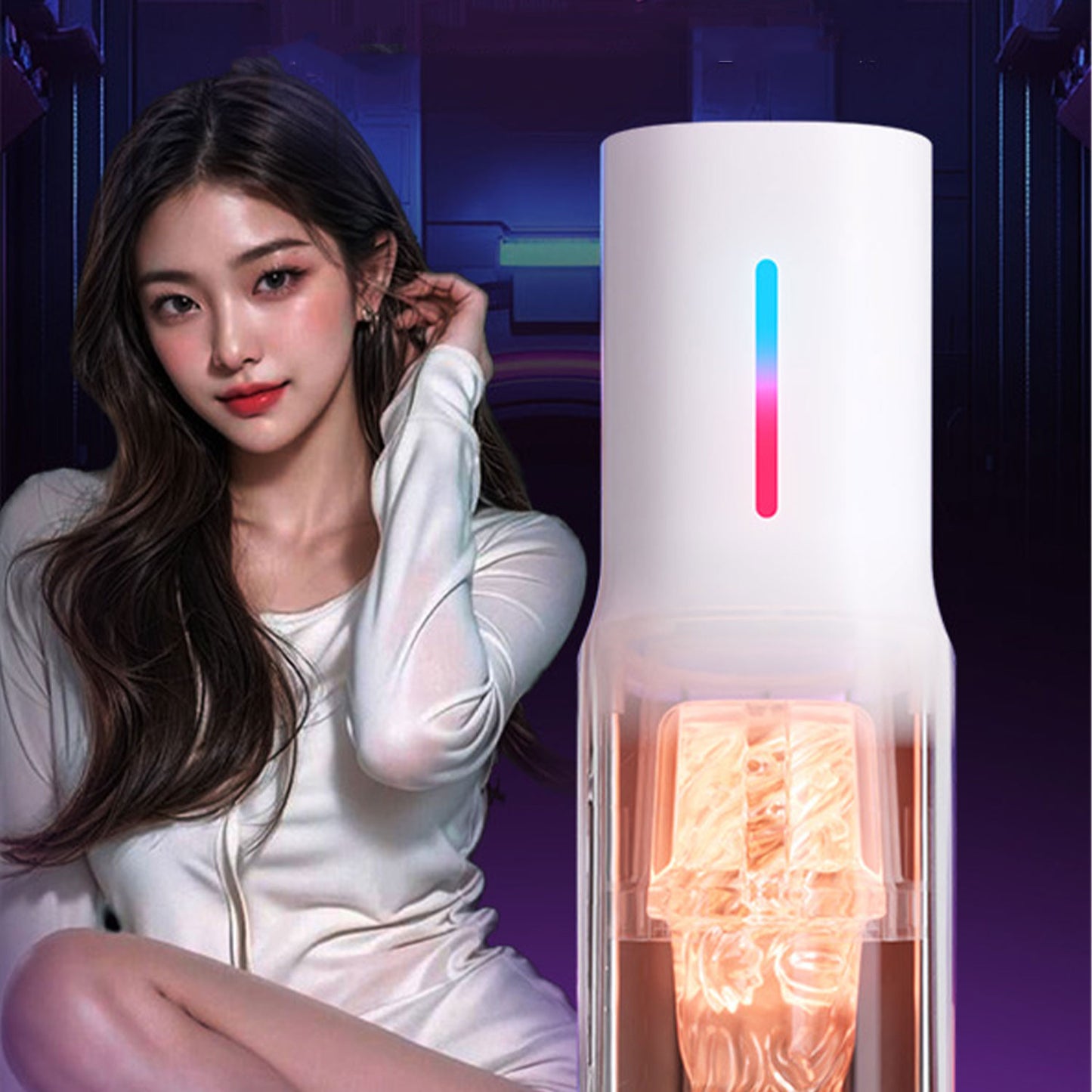 TryFun - Black Hole SE Automatic Male Masturbator Black