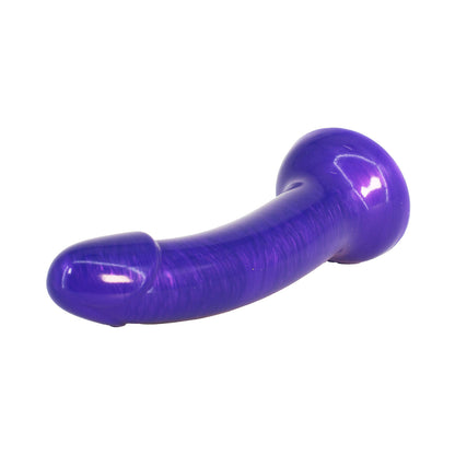 Unicorn Collections - Pearly Smog 5.8-inch Silicone Dildo Purple