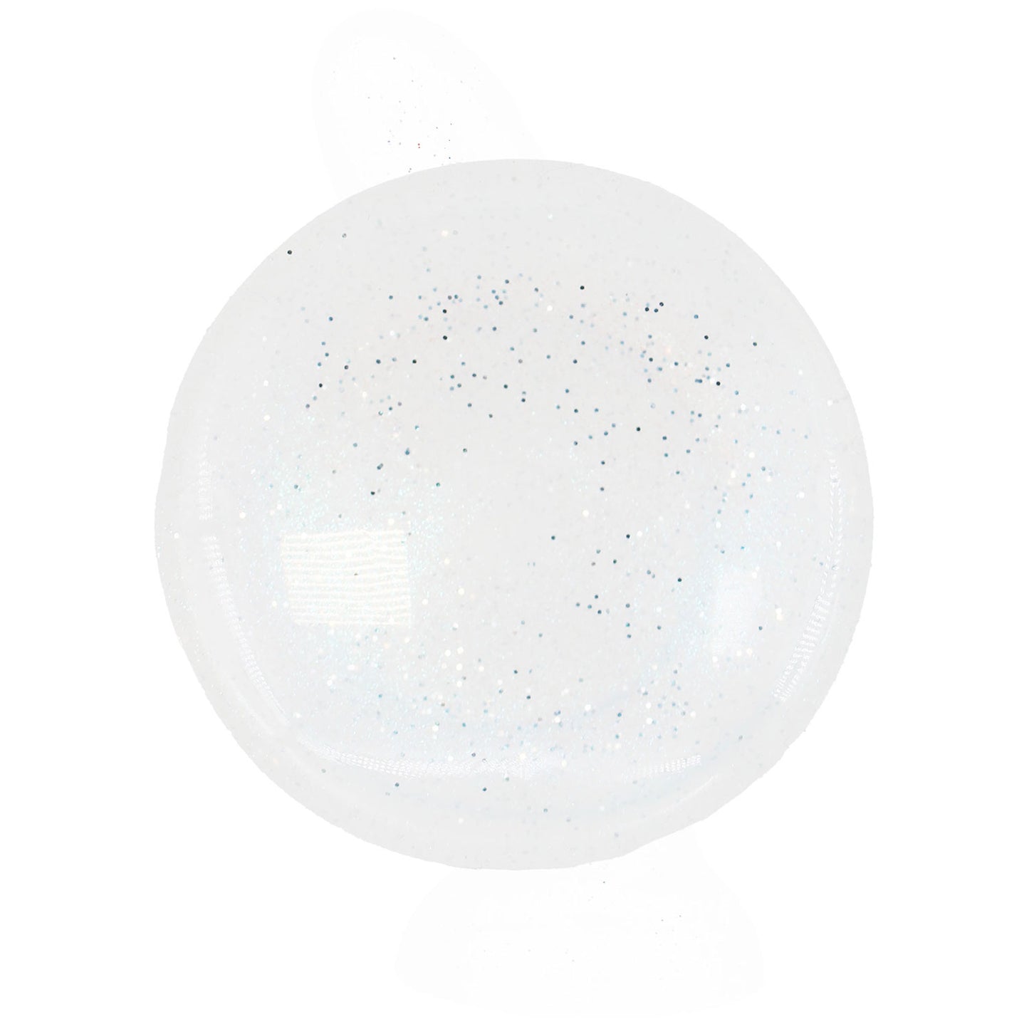 Unicorn Collections- 5.8-inch Silicone Suction Cup Dildo Glittery Silver