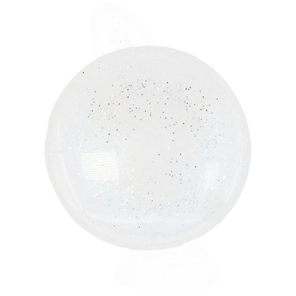 Unicorn Collections- 5.8-inch Silicone Suction Cup Dildo Glittery Silver