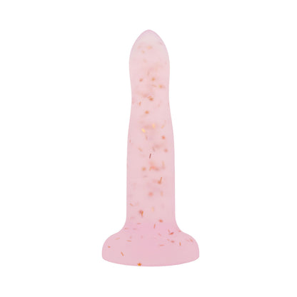 Unicorn Series - Sparkling Star Glitter 4.5" Silicone Suction Cup Dildo