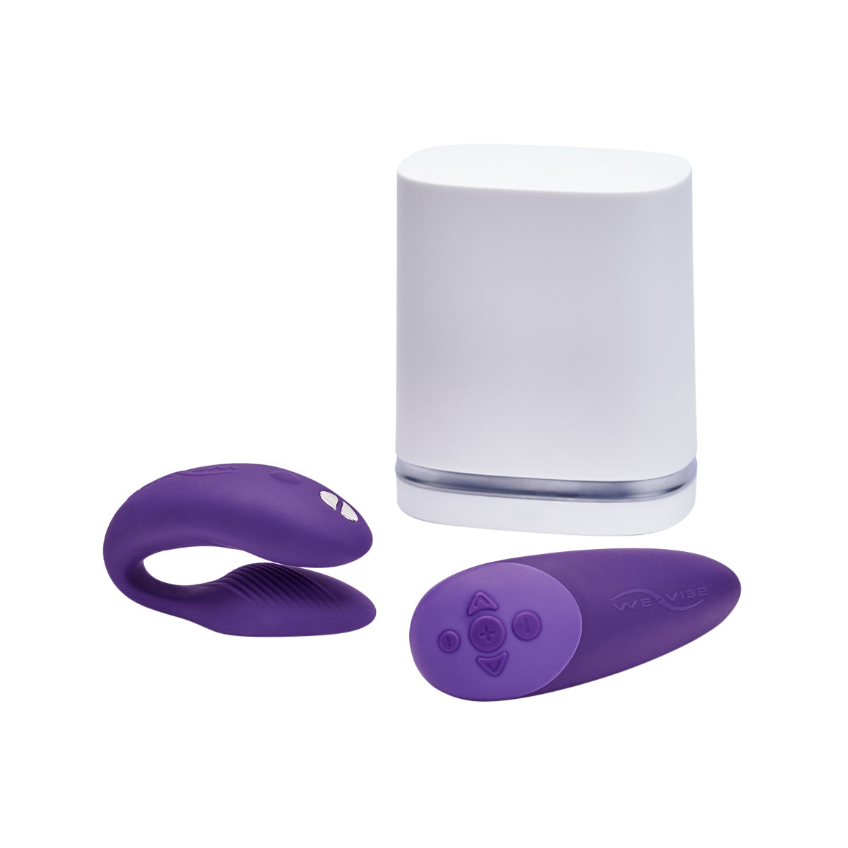 We Vibe - Chorus Remote Control Couple Vibrator (App Compatible) Purple